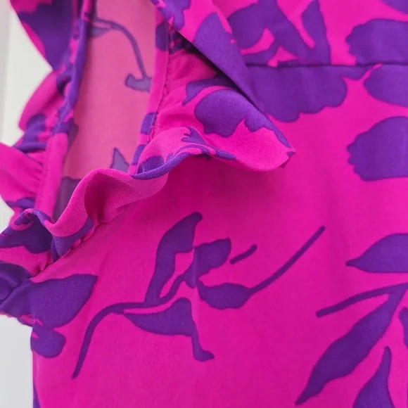 Umgee Pink and Purple Floral Dress - Picture 2 of 5